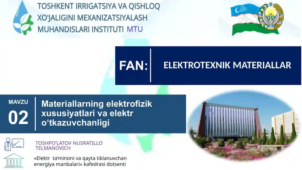 Elektrta’minonivaqaytatiklanuvchanenergiyamanbalari