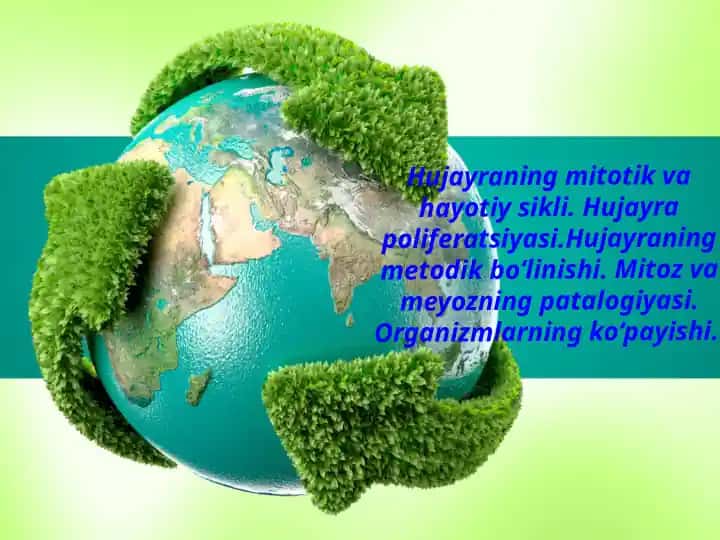 Hujayraning mitotik va hayotiy sikli
