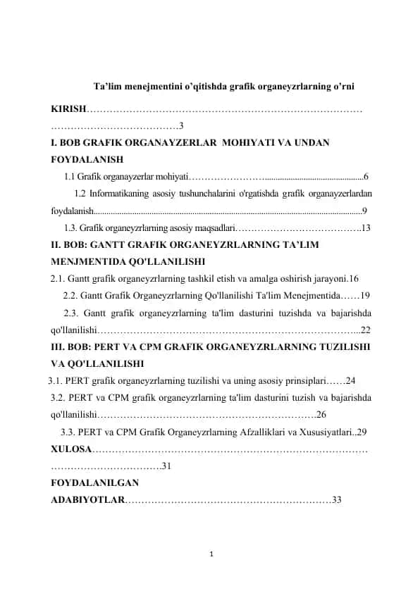 Grafik organayzerlar
