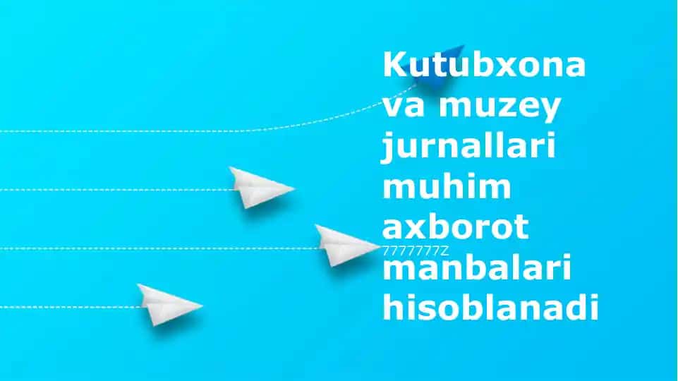 Kutubxona va muzey jurnallari