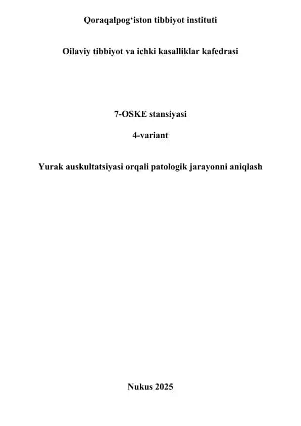 Qoraqalpog‘iston tibbiyot instituti