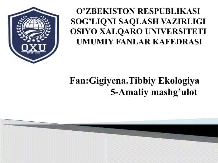 Ishchilar organizmiga shovqin, tebranishning ta’siri