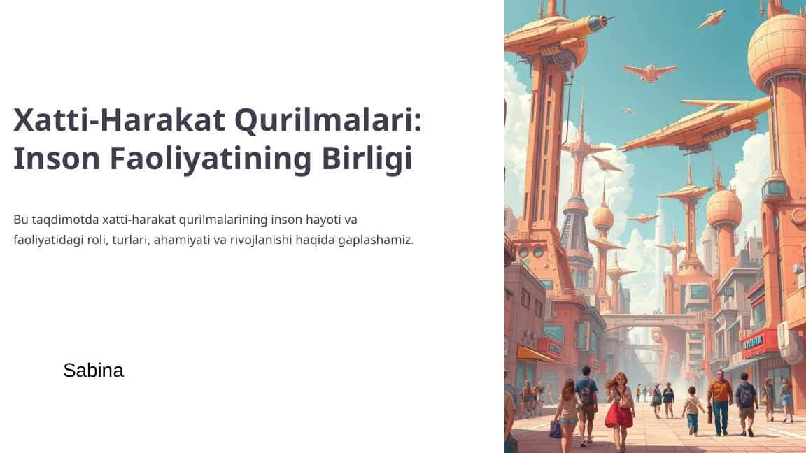 Xatti-Harakat Qurilmalari: Inson Faoliyatining Birligi