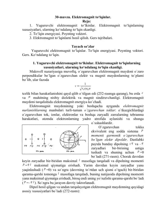 Elektromagnit to‘lqinlar