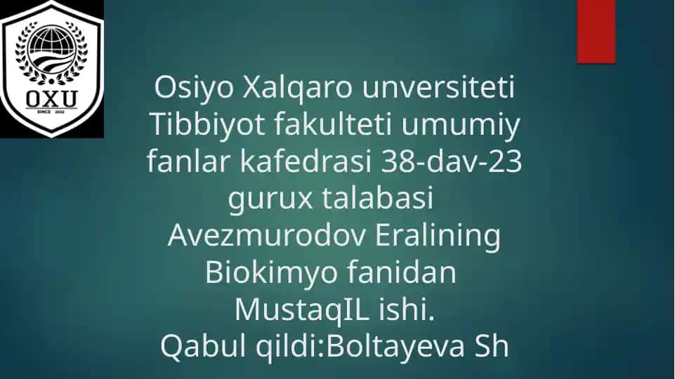 Tibbiyotda DNK rekombinantlarining qo’llanilishi