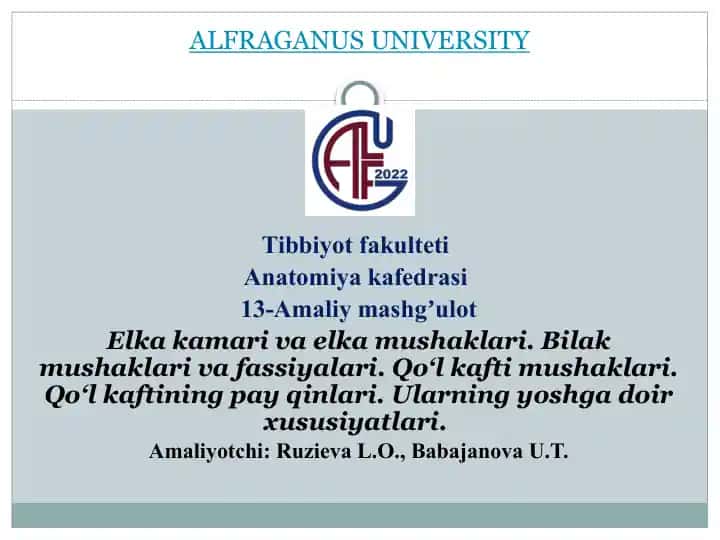 Elkakamari va Elkamushaklari