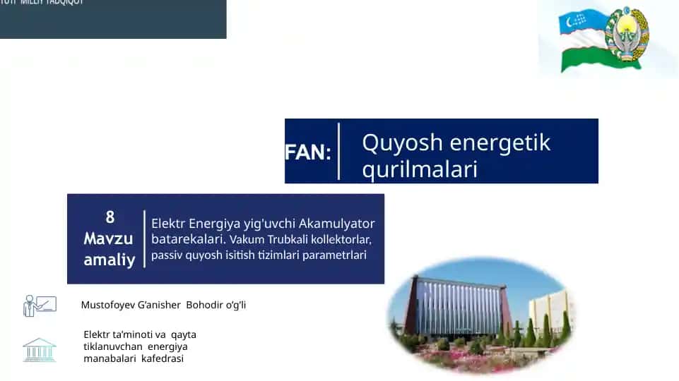 Elektr energetika qurilmalari