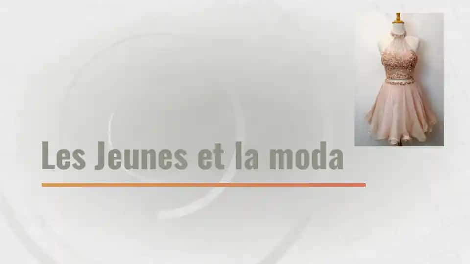 Les Jeunes et la moda