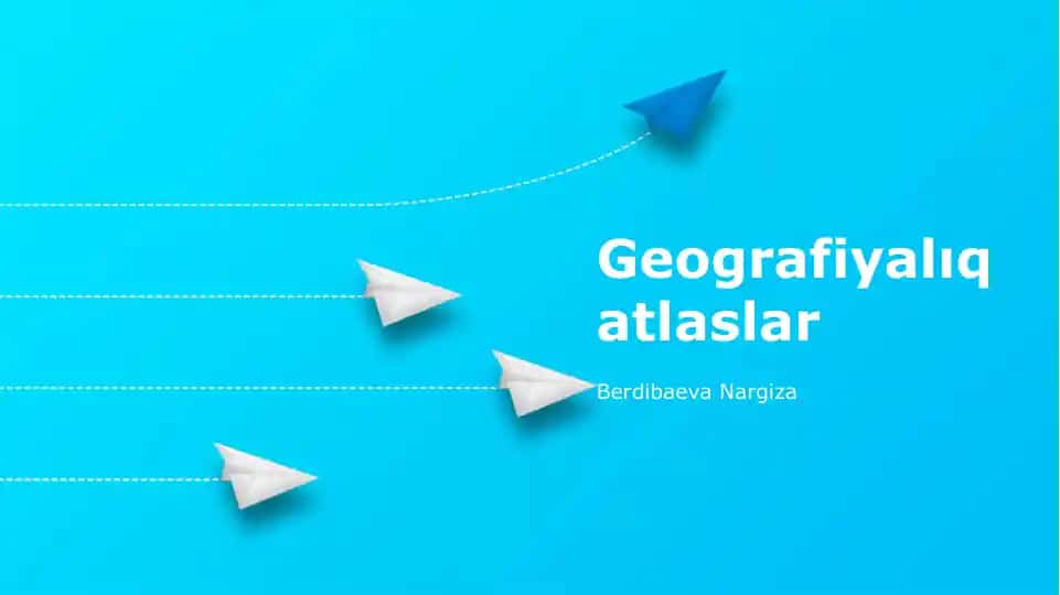 Geografiyalıq atlaslar