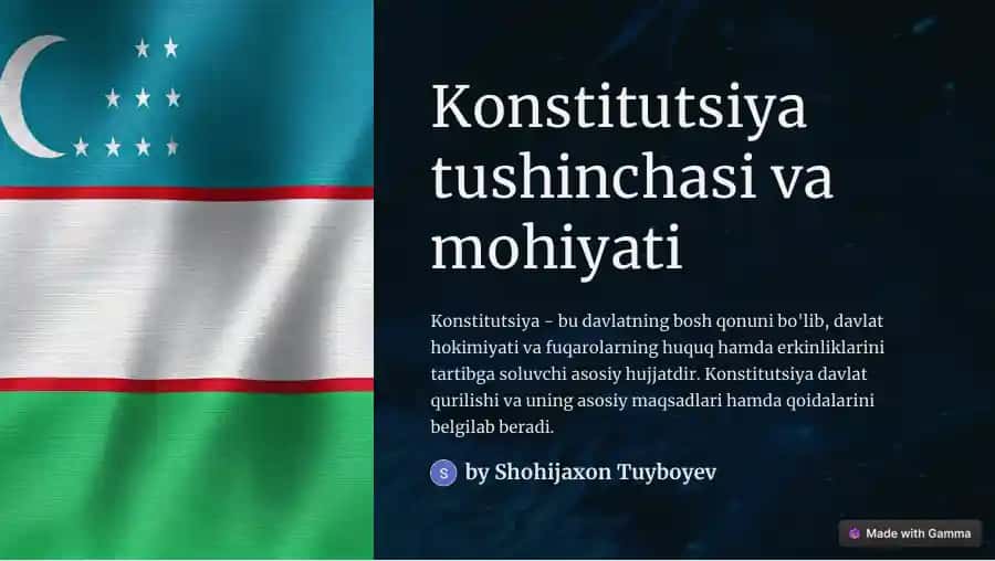 Konstitutsiya