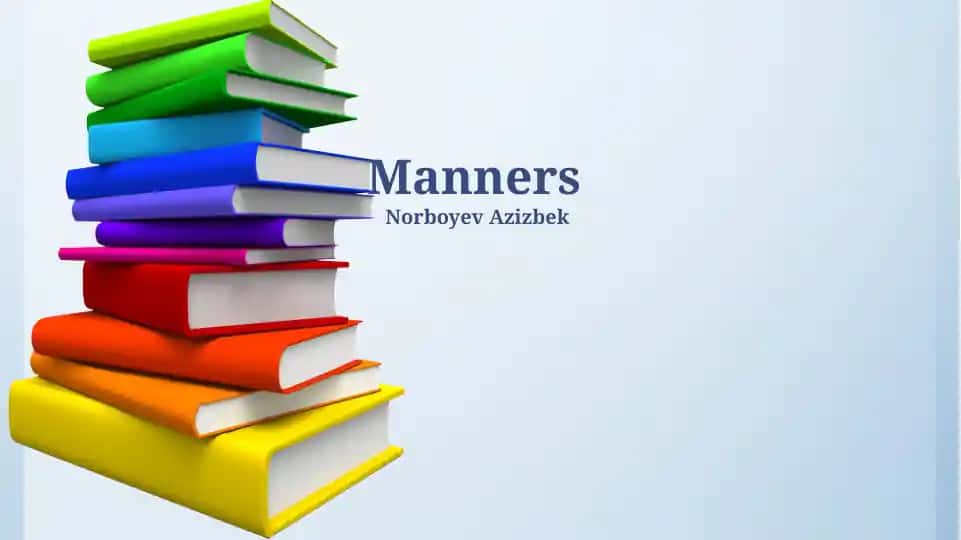Manners