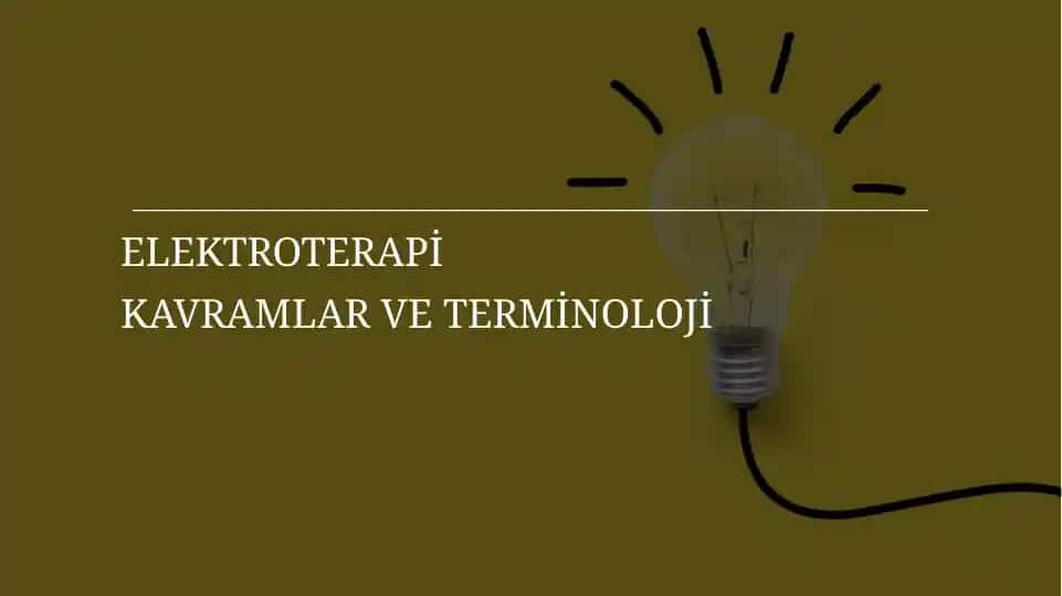 ELEKTROTERAPİ