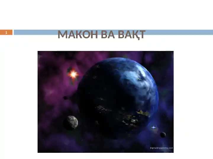 Makon va vaqat