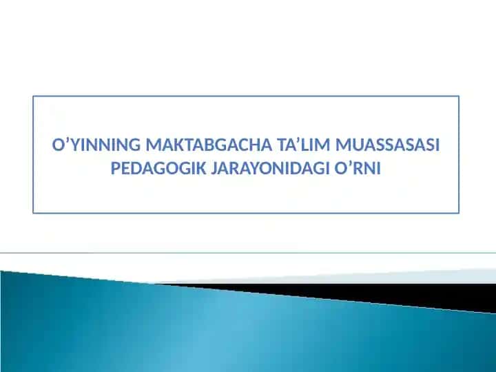 Pedagogik mahorat