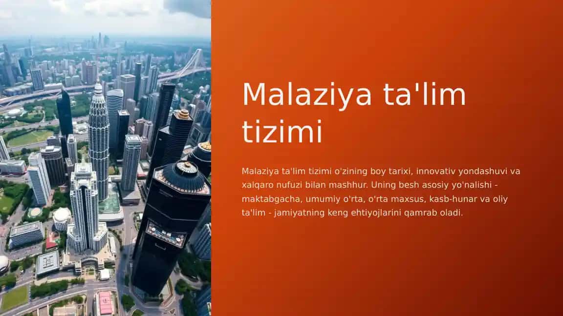 Malaziya ta'lim tizimi