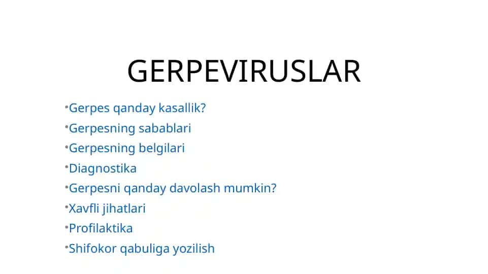 GERPEVIRUSLAR