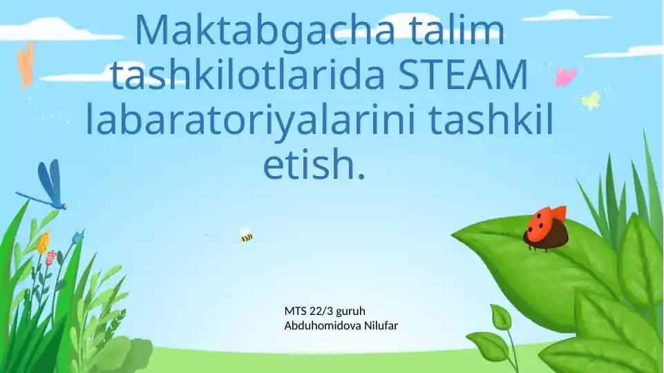STEAM labaratoriyasi