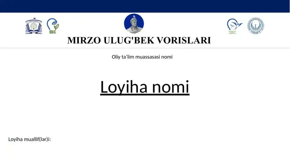 Mirzo Ulug'bek Vorislari