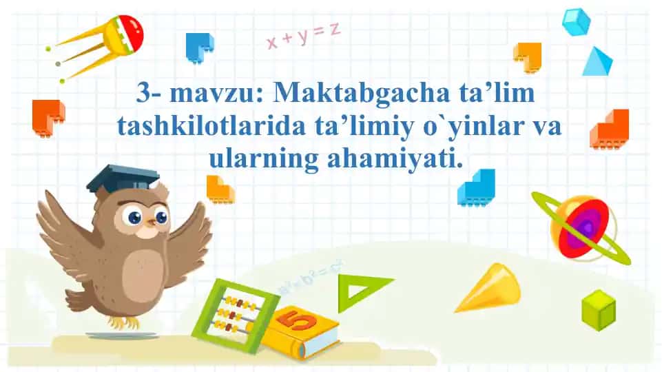 Ta'limiy o'yinlar