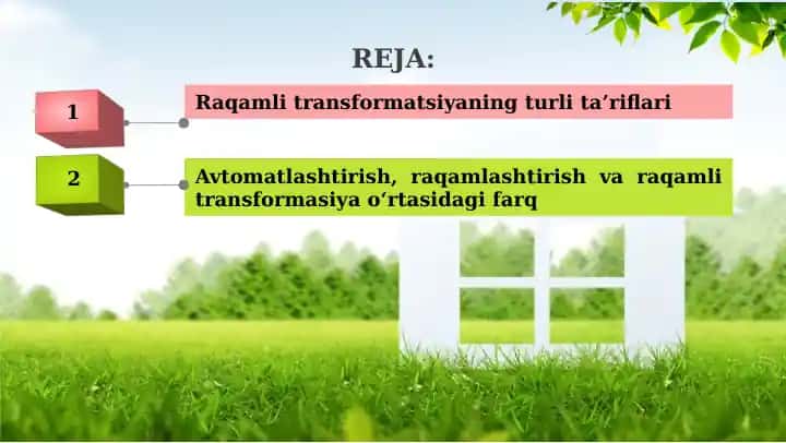 Raqamli transformatsiyaning turli ta’riflari
