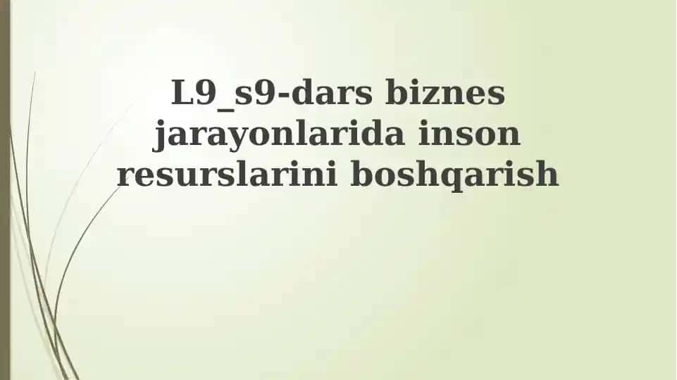 Xodimlar bilan ishlashning asosiy bosqichlari