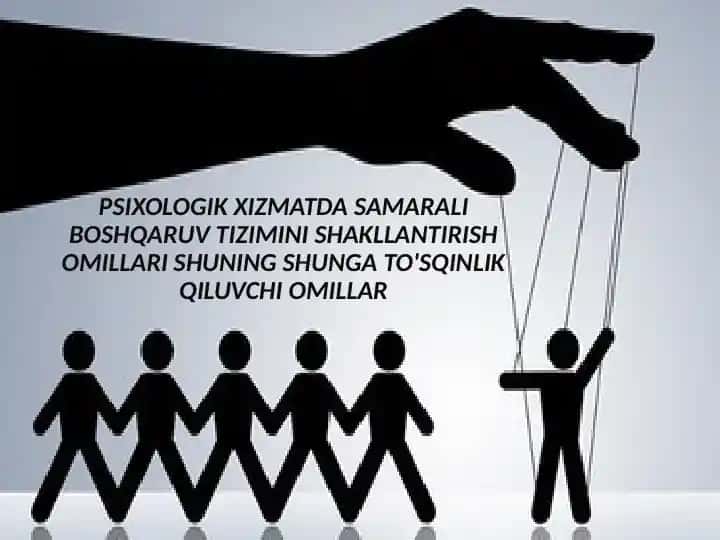 Psixologik Xizmatlar