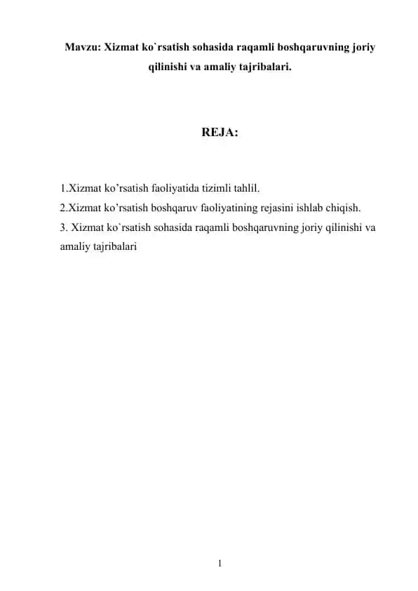 Tizimli tahlil