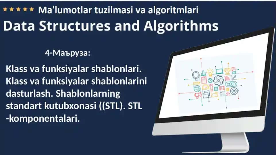 Ma'lumotlar tuzilmasi va algoritmlari