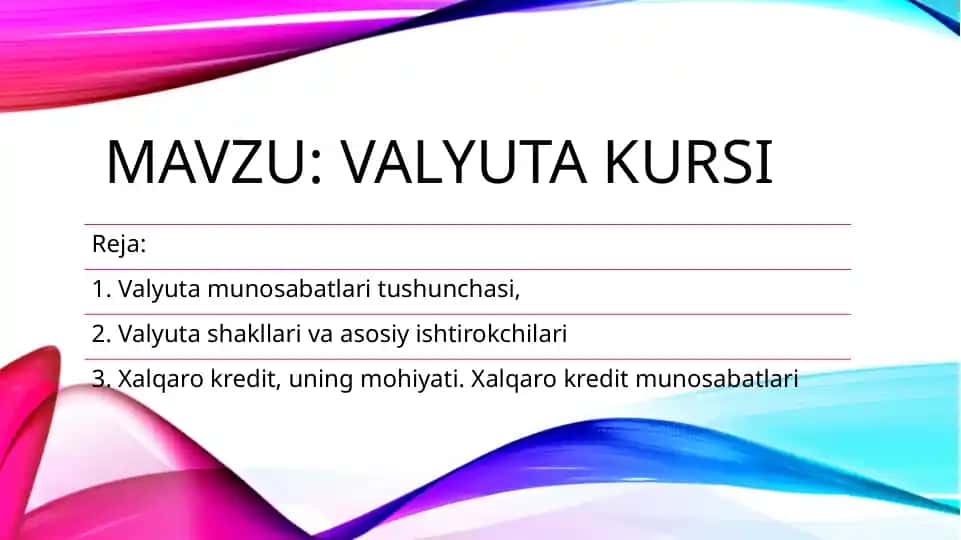 Valyuta kurslari