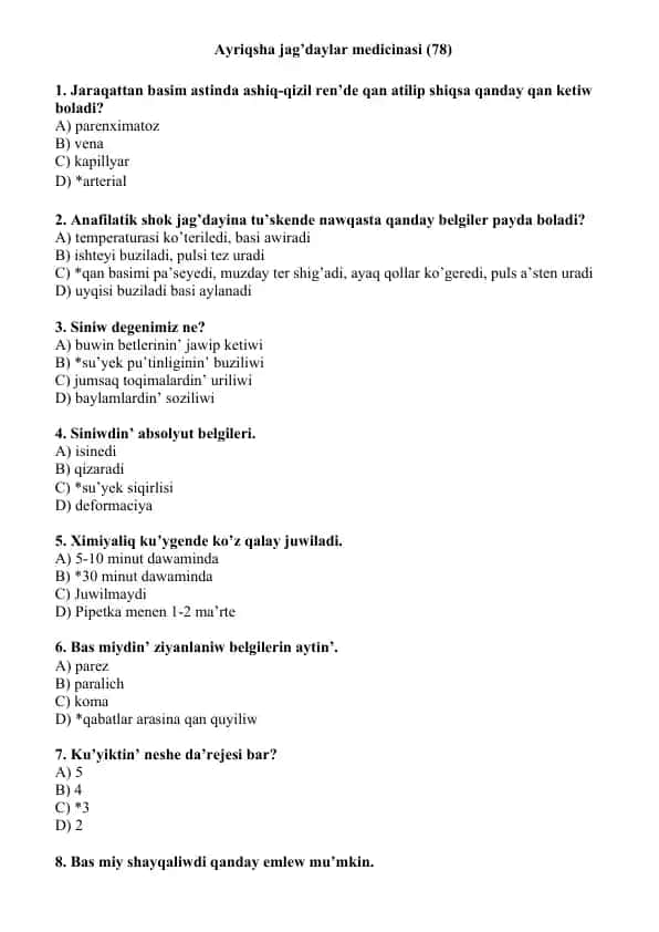 Ayriqsha jag’daylar medicinasi (78)