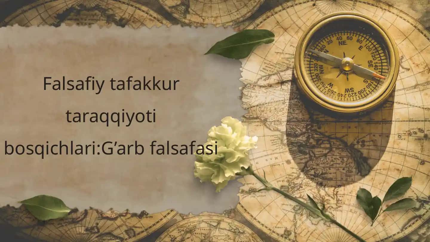 G'arb falsafasi
