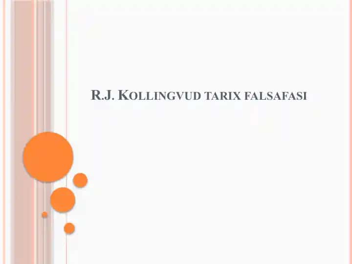 R.J. Kollingvud tarix falsafasi