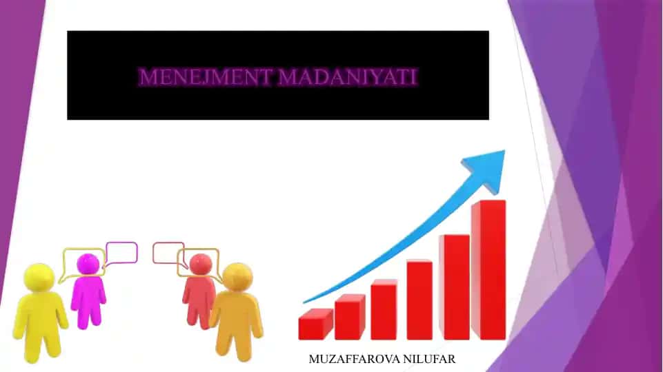 MENEJMENT MADANIYATI