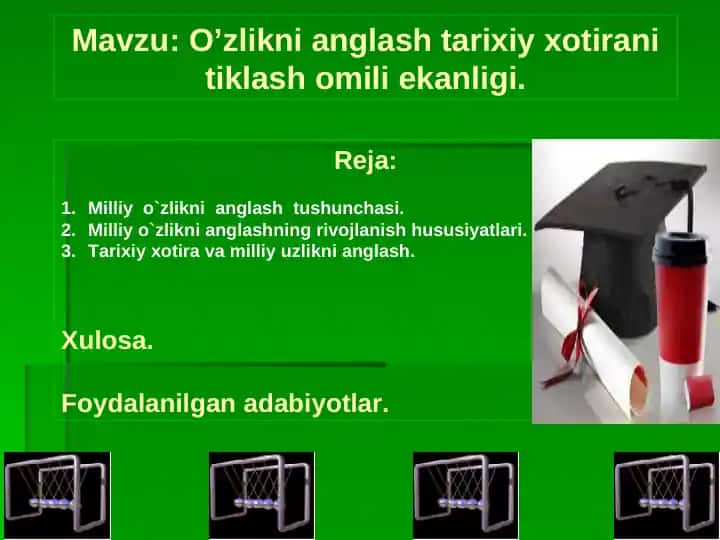 Milliy O'zlikni Anglash