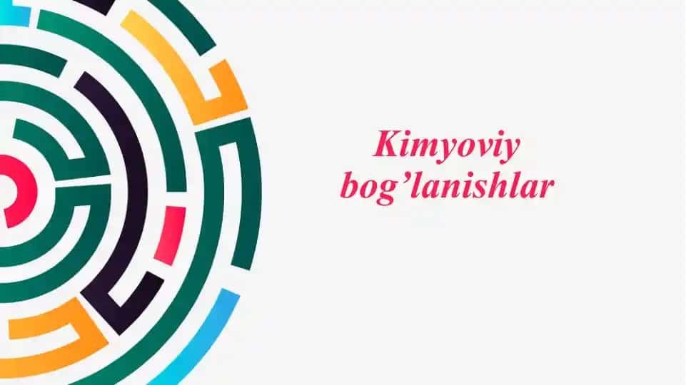Kimyoviybog’lanishlar