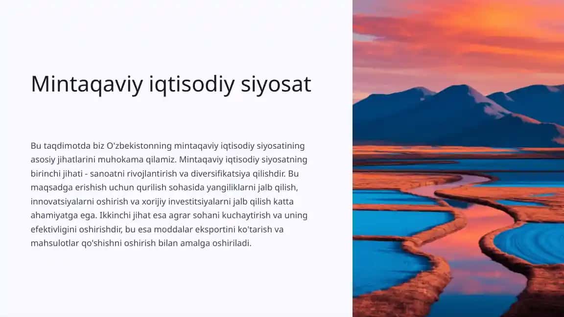 Mintaqaviy iqtisodiy siyosat