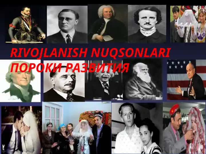 RIVOJLANISH NUQSONLARI