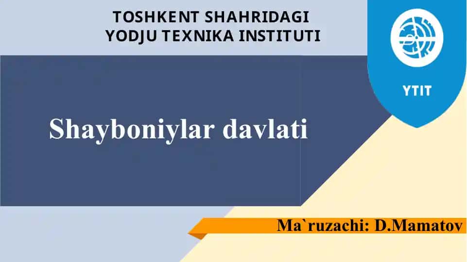 Shayboniylar davlati