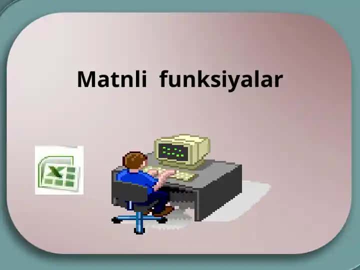 Matnli funksiyalar