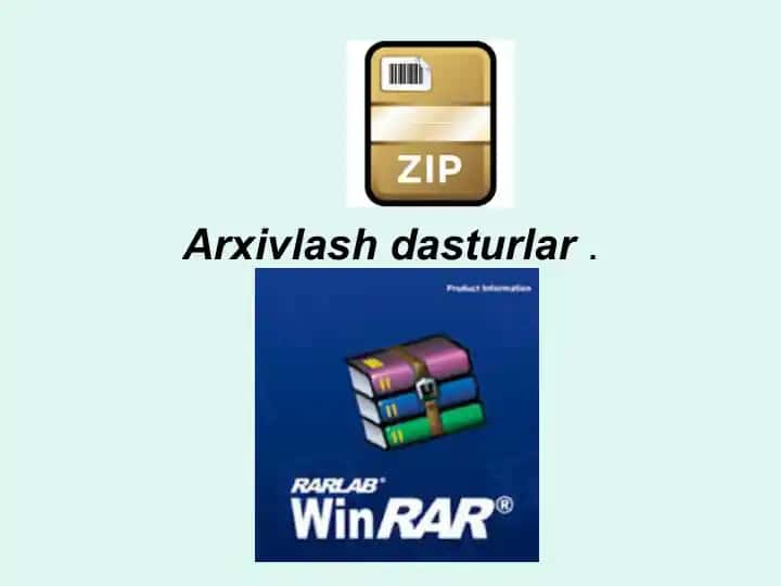 Arxivlash dasturlar