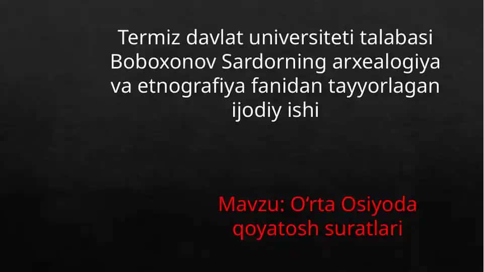 Qoyatosh Suratlari