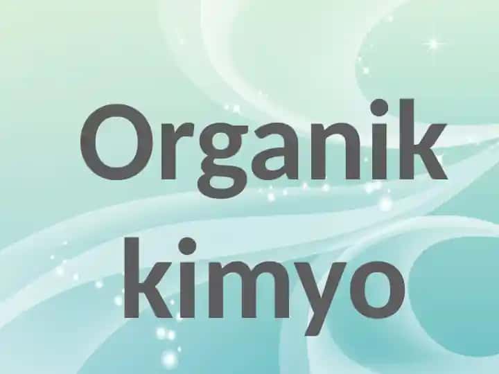 Organik kimyo