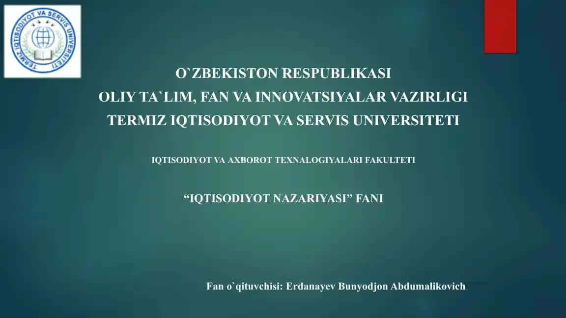 Samaradorlik va natijalar