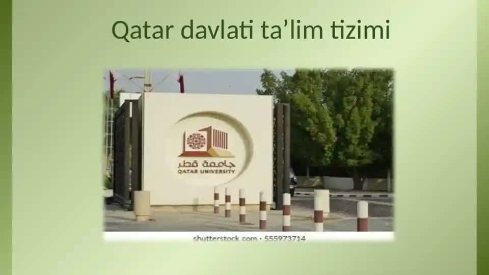 Qatar davlati ta'lim tizimi