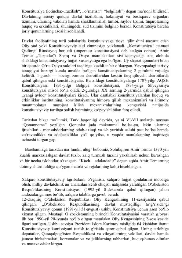 Konstitutsiya