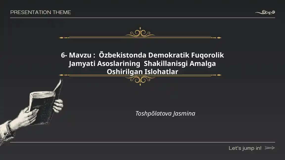 Fuqarolik jamiyatining nazariy asoslari