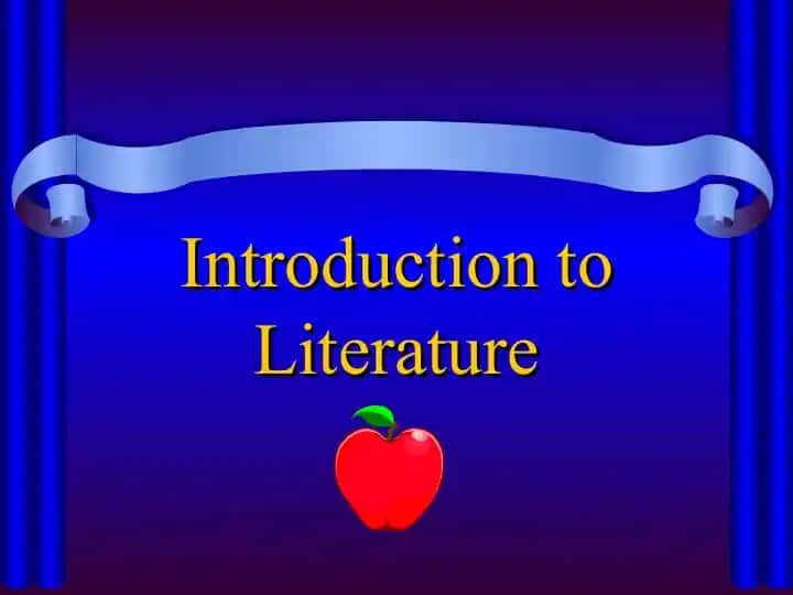 Introduction to Literature