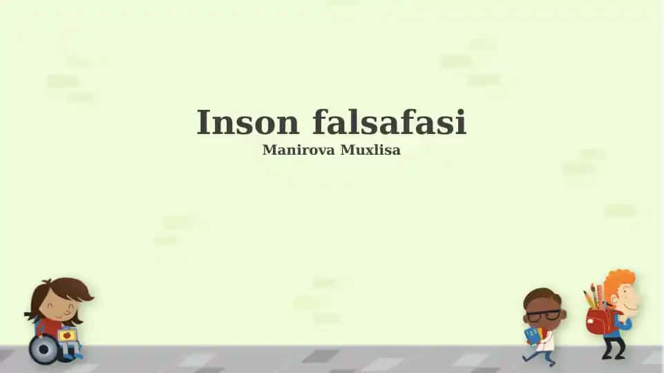 Inson falsafasi