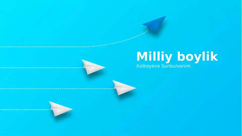 Milliy boylik