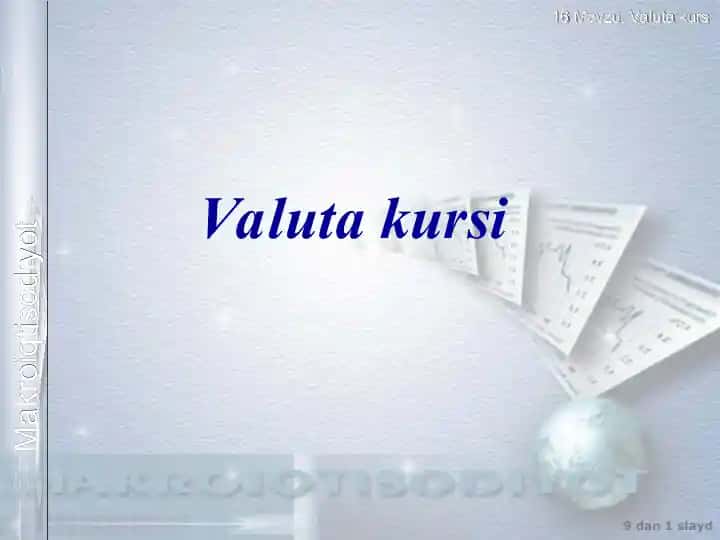 Valuta kursi